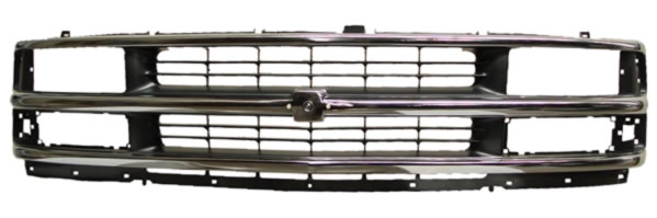 Parrilla Chev Van Express 1996 1997 1998 1999 2000 2001 2002 Cromada código PCVA96C