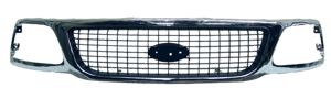 Parrilla Expedition 1999 2000 2001 2002 Xlt Cromada Fondo Negro código PFEP99X