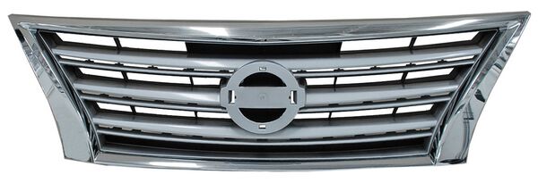 Parrilla Sentra 2013 2014 2015 2016 Plata Filo Cromado código PNSE13P