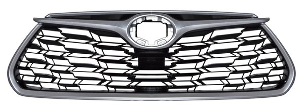 Parrilla Highlander 2020 2021 2022 2023 2024 2025 2026 C/Mold Plata S/Hoyo P/Camara código PTHL20P