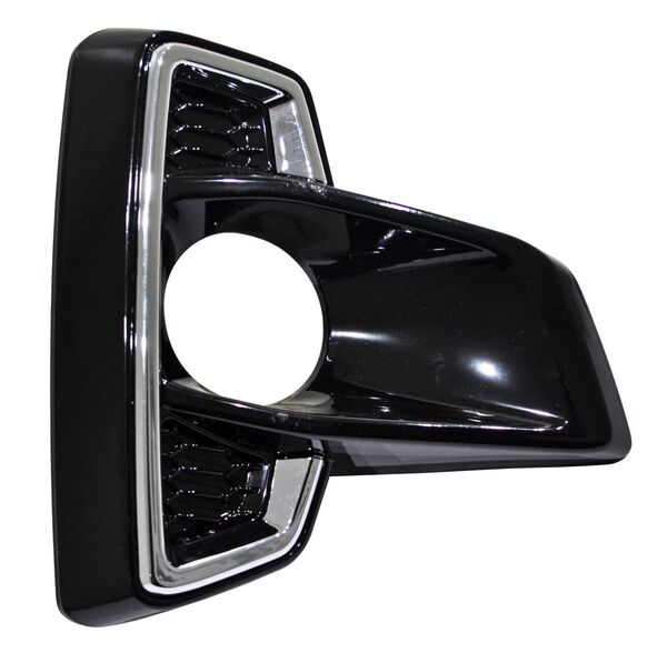 Rejilla Hilux 2019 2020 2021 Rocco/Revo P/Faro Niebla C/Mold Crom DERECHO (LADO COPILOTO) código PTPU19FCR