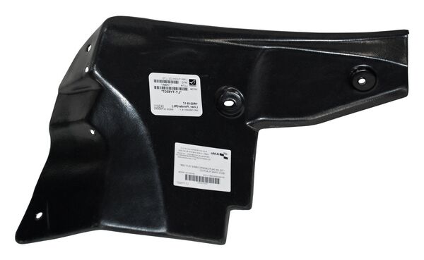 Tolva Salpicadera Yaris 2015 2016 2017 3/5P Secc Tras Plastico DERECHO (LADO COPILOTO) código TISTYA15RP
