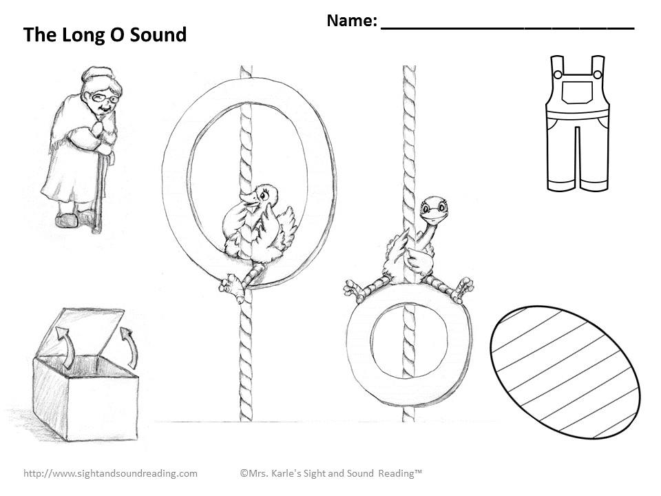 Letter O Coloring Pages