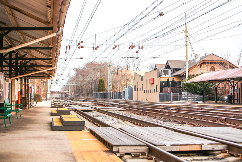 Paoli / Thordale train station in Pennsylvania, outside Philadelphia