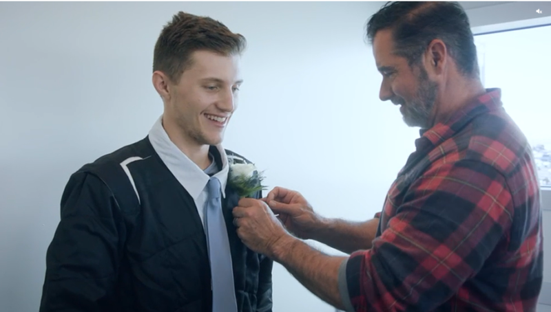 groom prepares before his wedding ceremony 