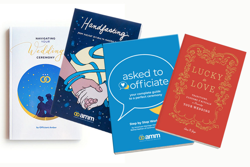 Wedding books published by American Marriage Ministries