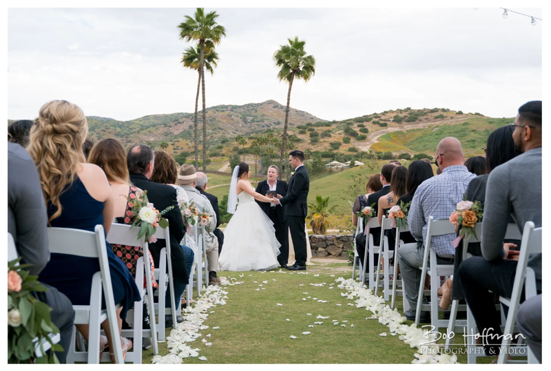 Wedding ceremony at San Diego Safari Park