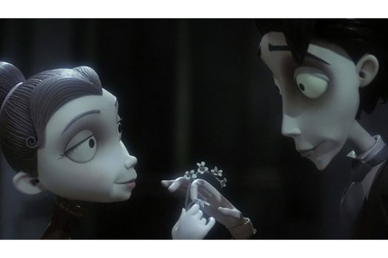 Victor and Victoria from the movie Corpse Bride