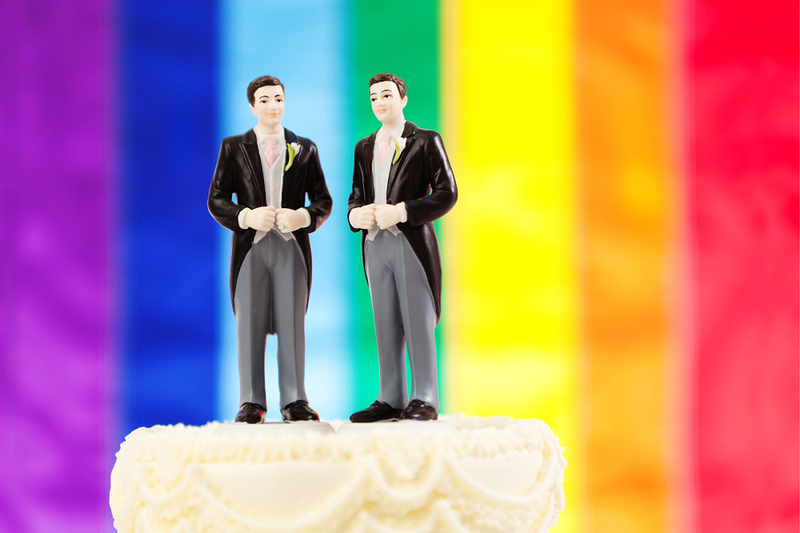 image of gay wedding cake topper, texas proposed legislation lgbtq marriage, gendered language changes