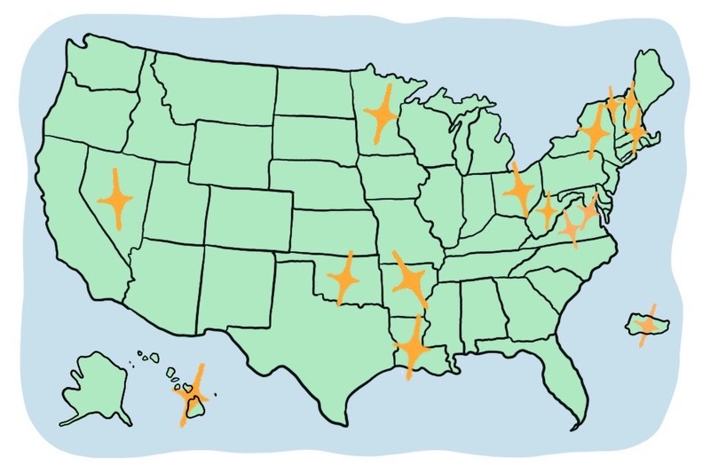 Which states require wedding officiants to register with the county or state? Read on! 