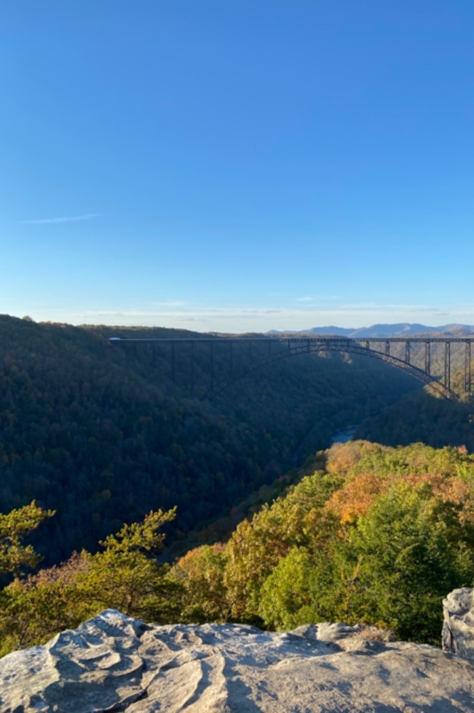 Adventure wedding New River Gorge Bridge WV