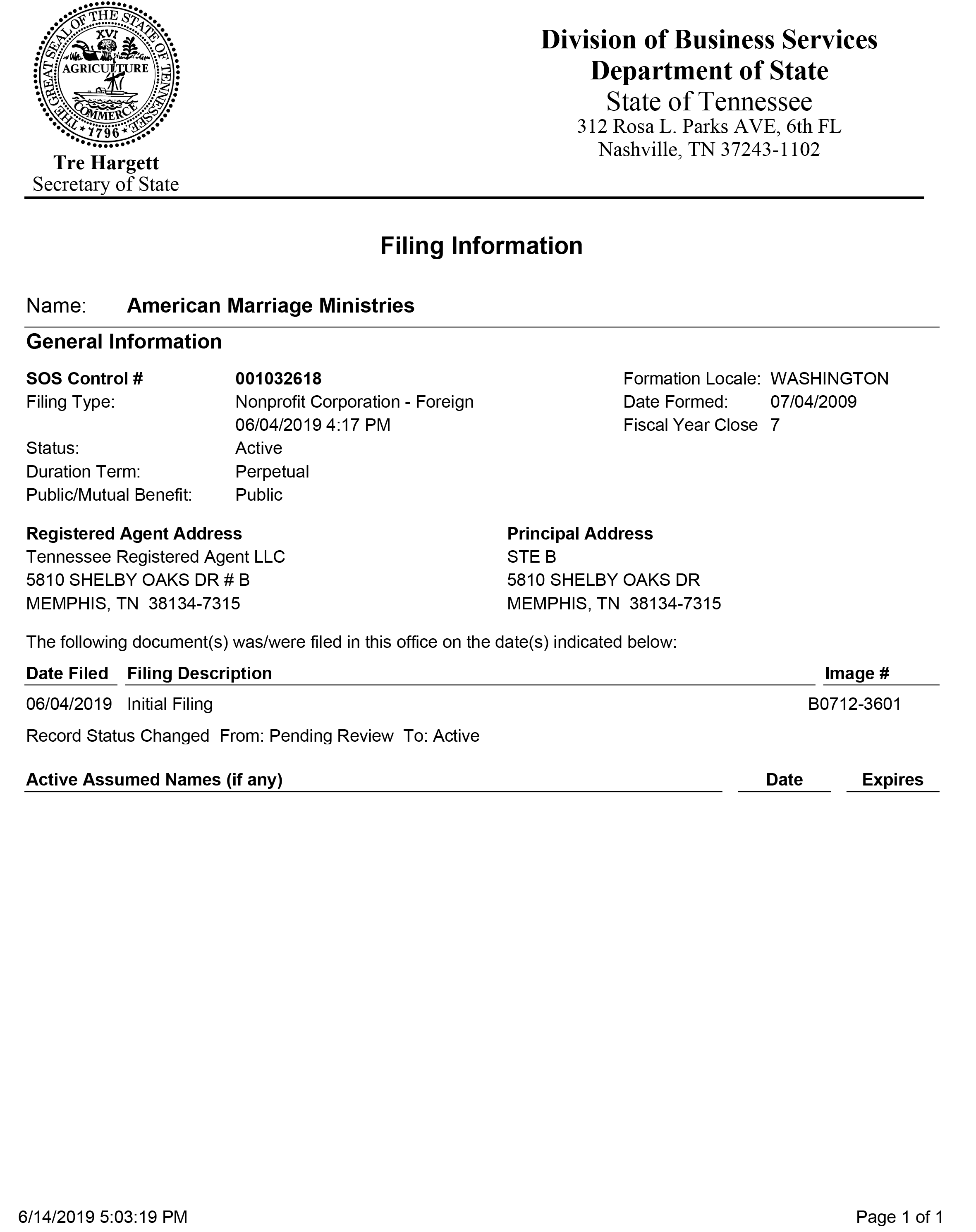 Tn cert