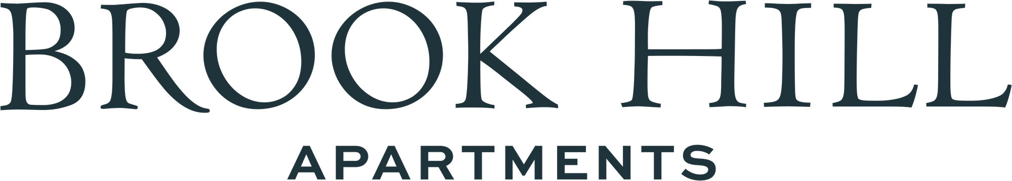 Brook Hill 01 Horizontal Wordmark Navy 1 p 2000