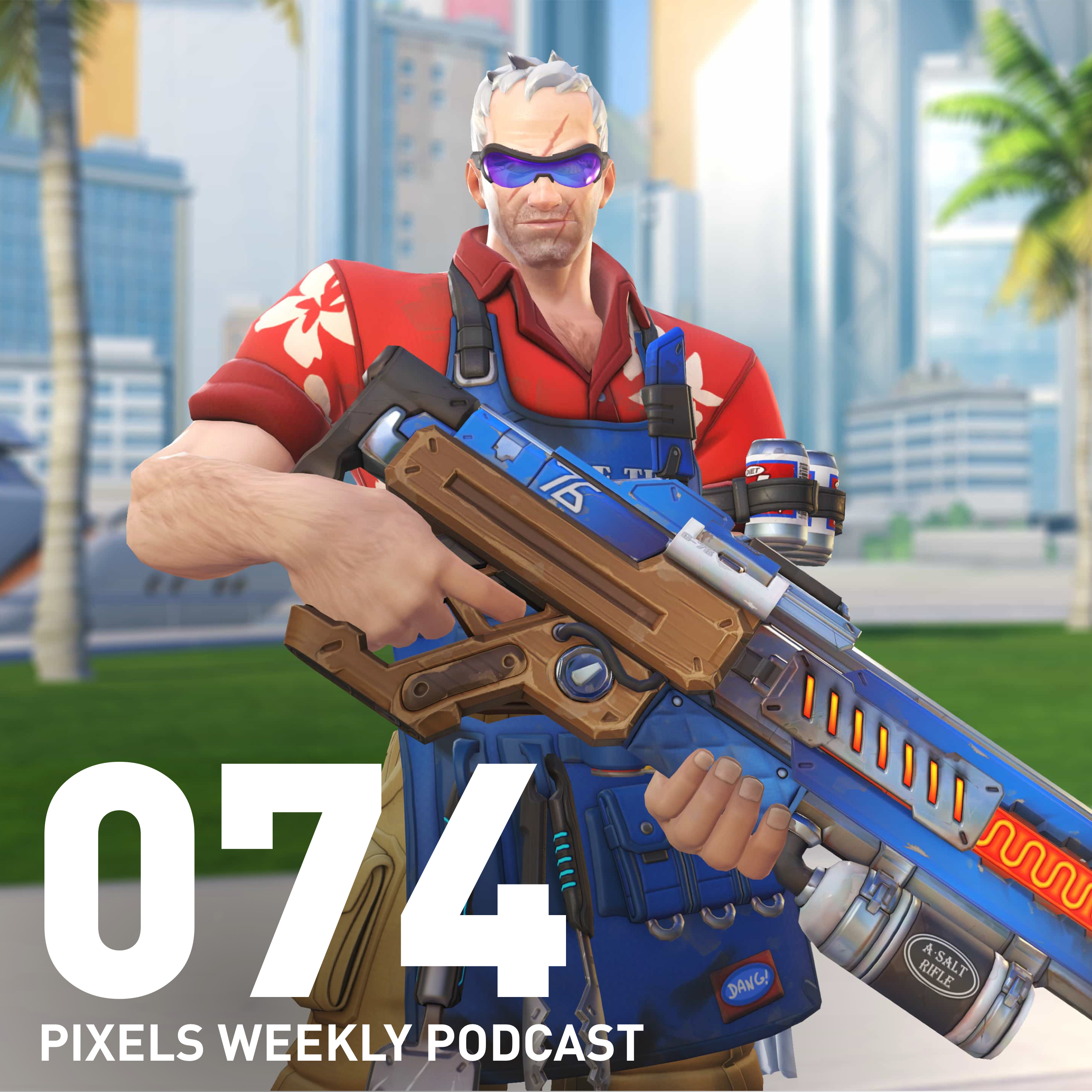 Pixels Weekly 074 - Grilldaddy Seventy Six