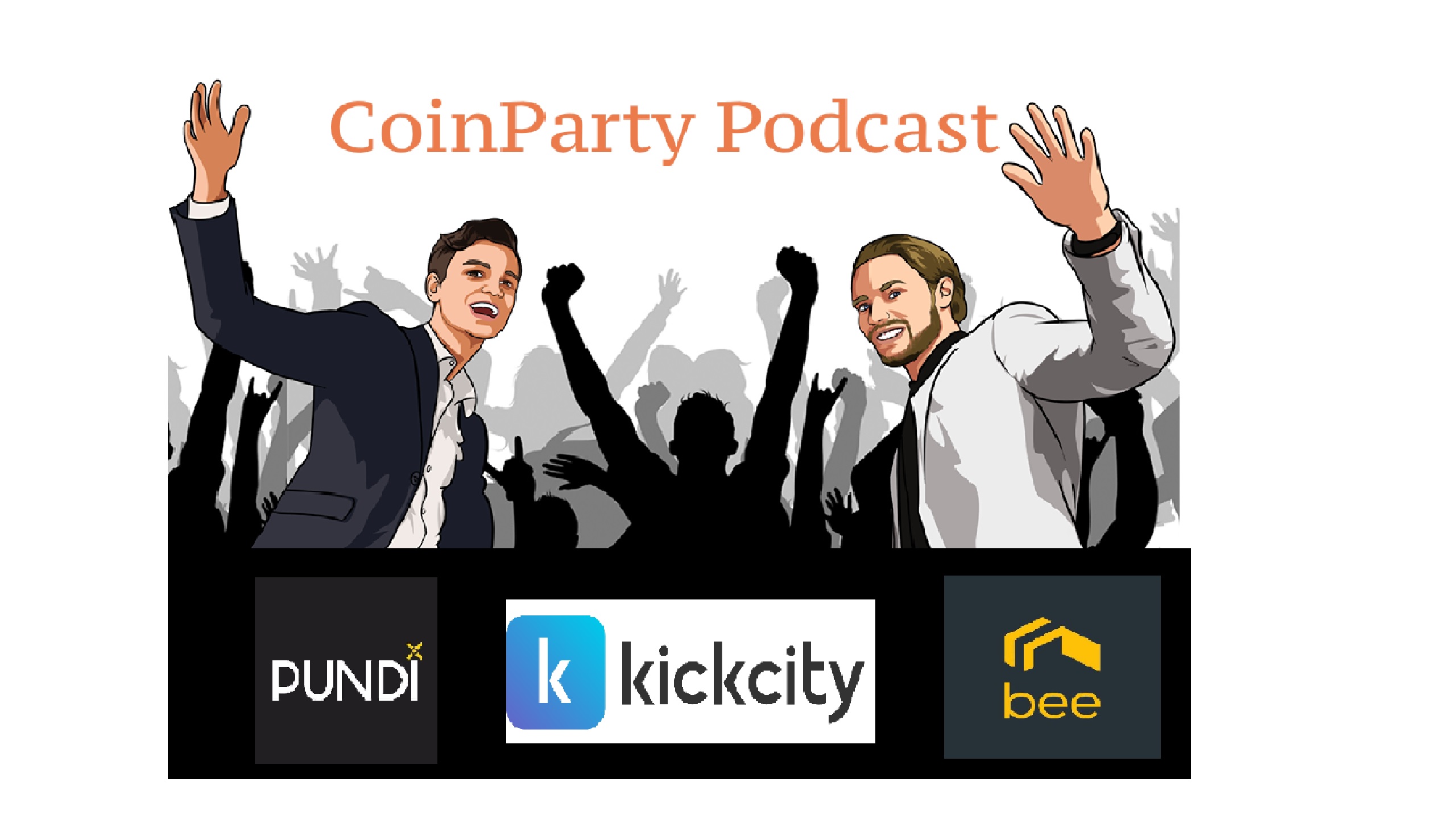 CoinParty Podcast Episode 1 Featuring ICOs; Pundix, KickCity & BeeToken. Talking Blockchain, CryptoCurrency & Bitcoin