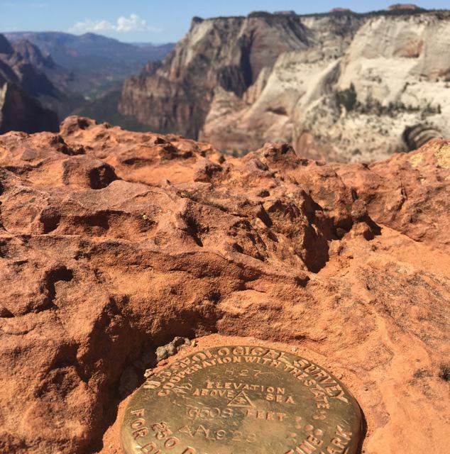 Obsevation Point in Zion NP