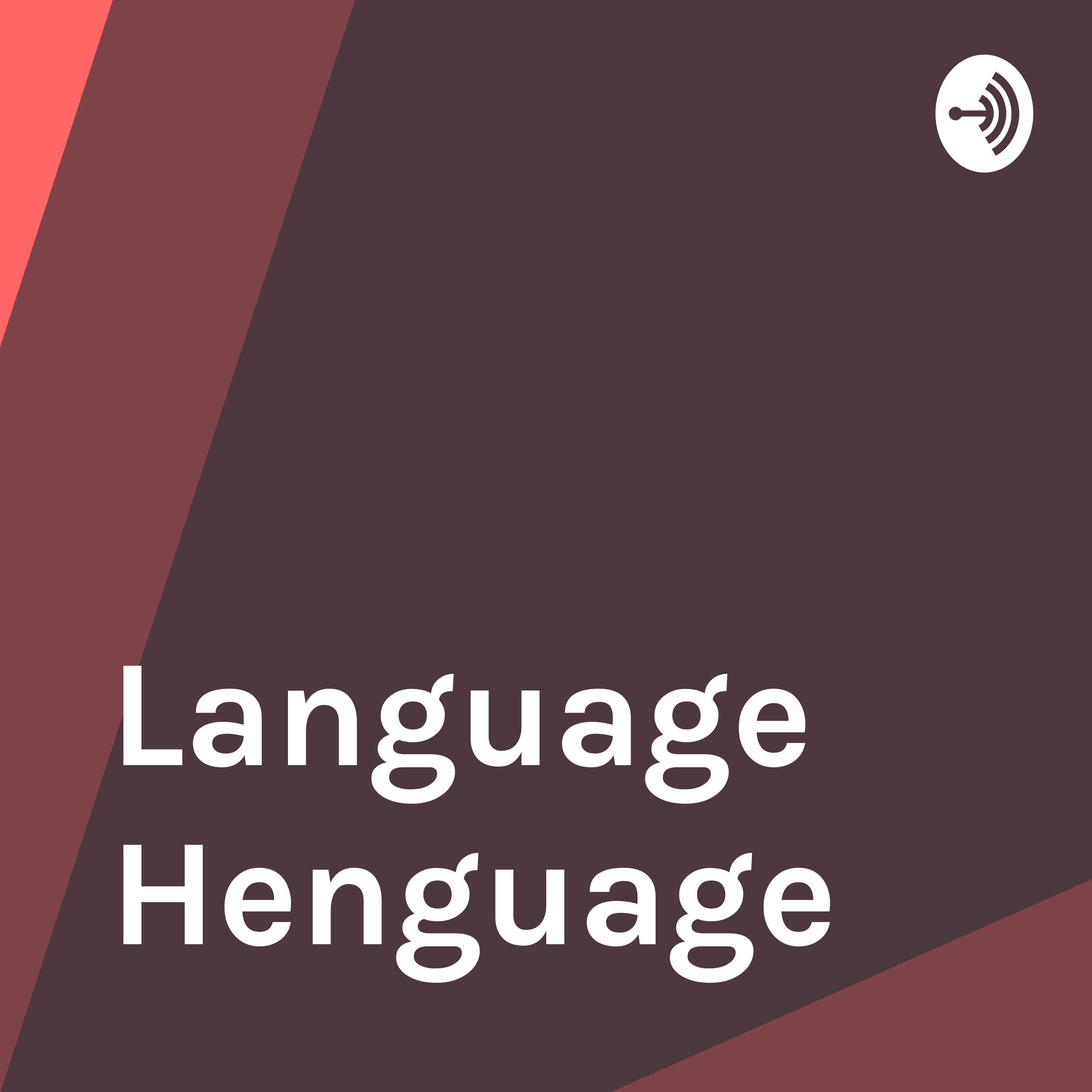 Language Henguage cover