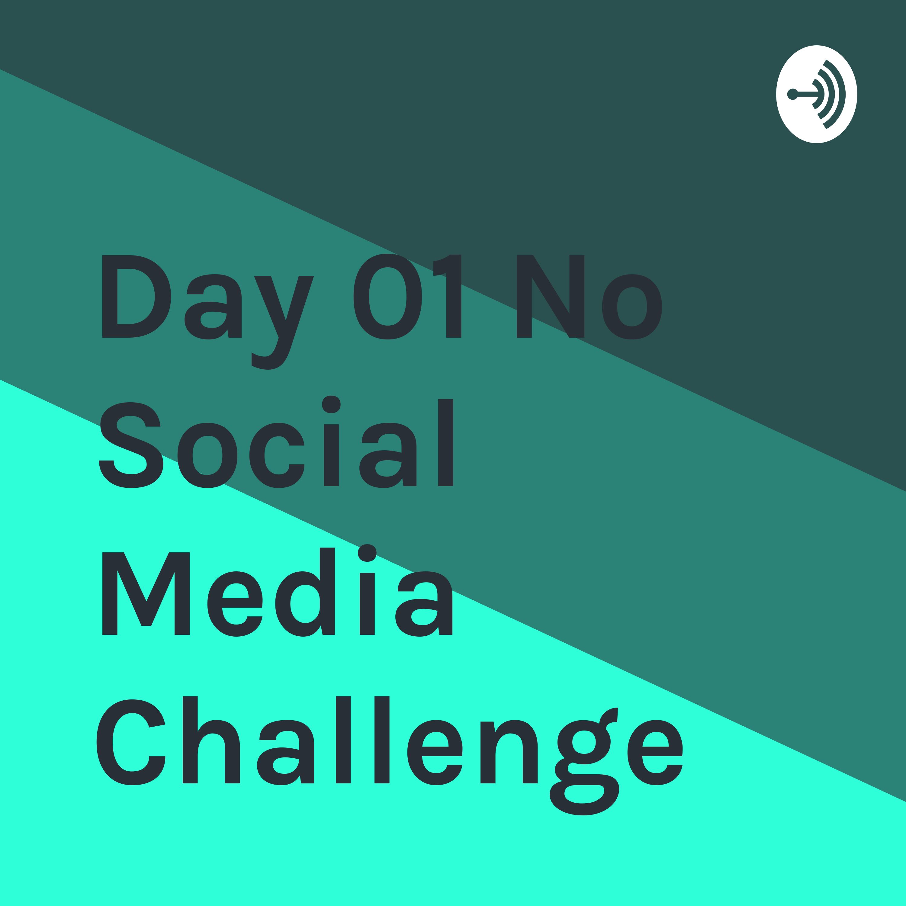 Day 01 no social media challenge