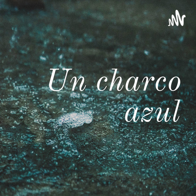 Un charco azul