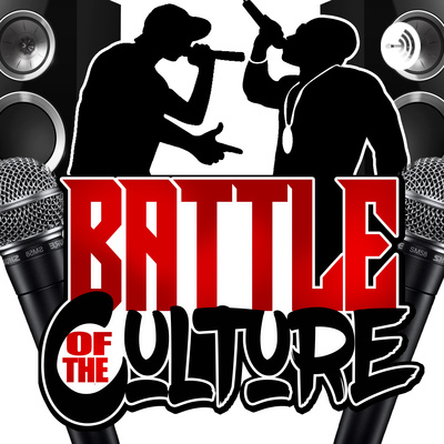 Battle of the culture podcast visuals 