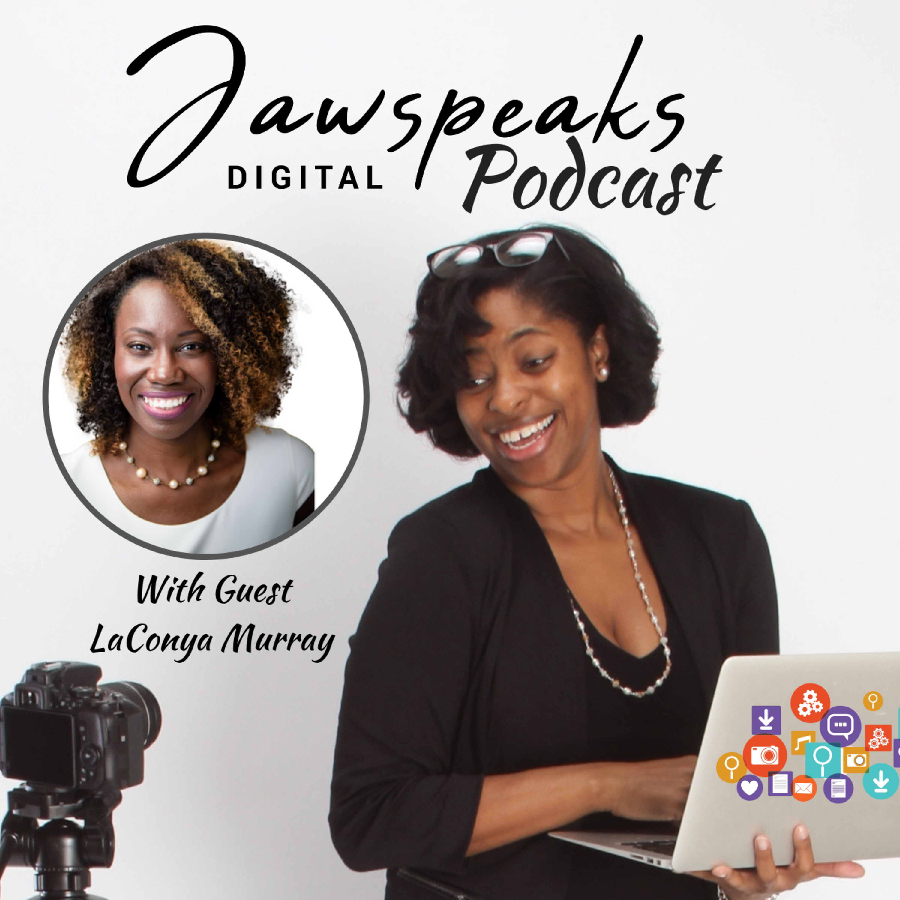 Ep 14 Do you want commercial or copyright use with that logo? Protecting your Content an Interview with The Brand Attorney Laconya Murray