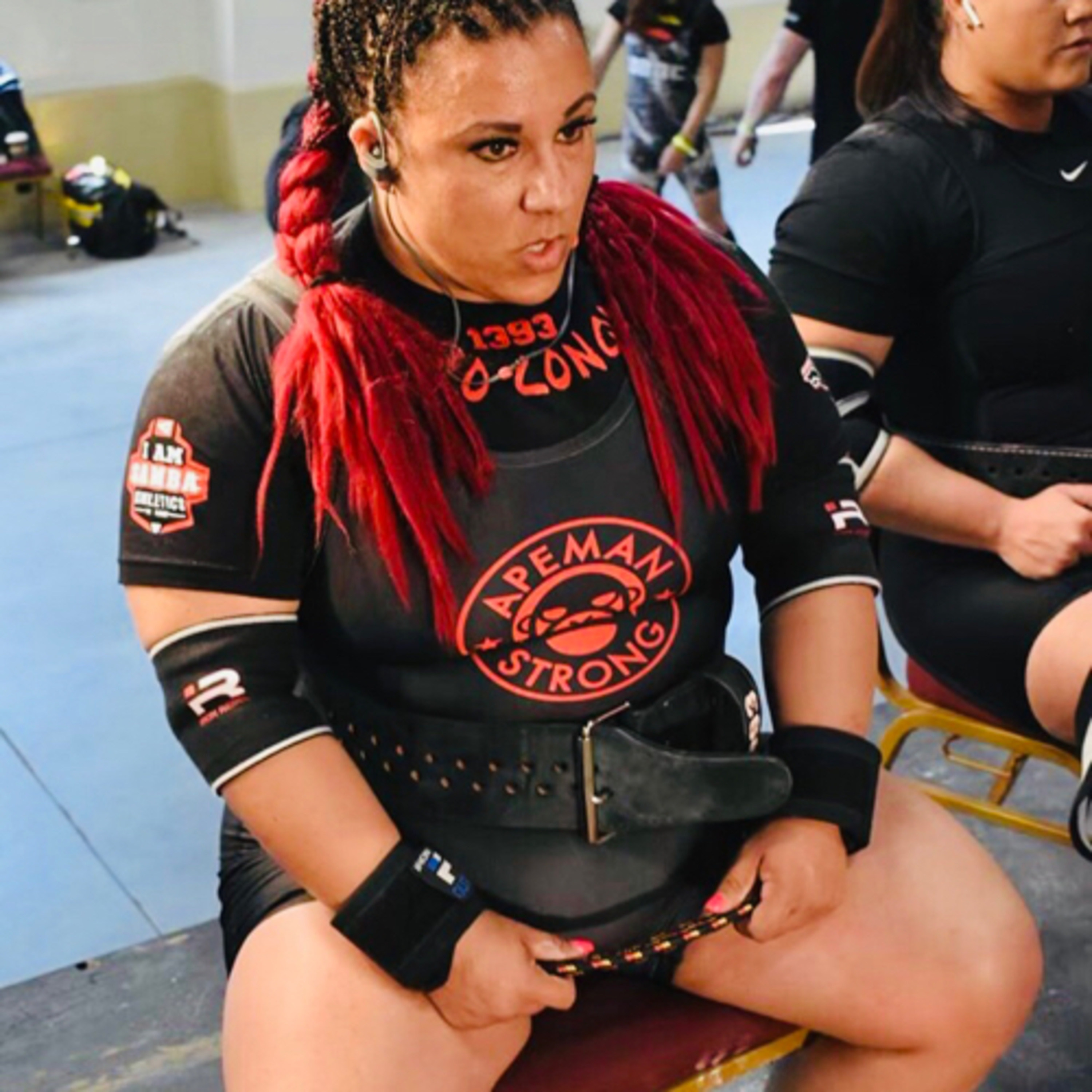 A mom, coach, powerlifter Gamba athlete & also holds the world record in Bench of 341lbs. @quadzilla