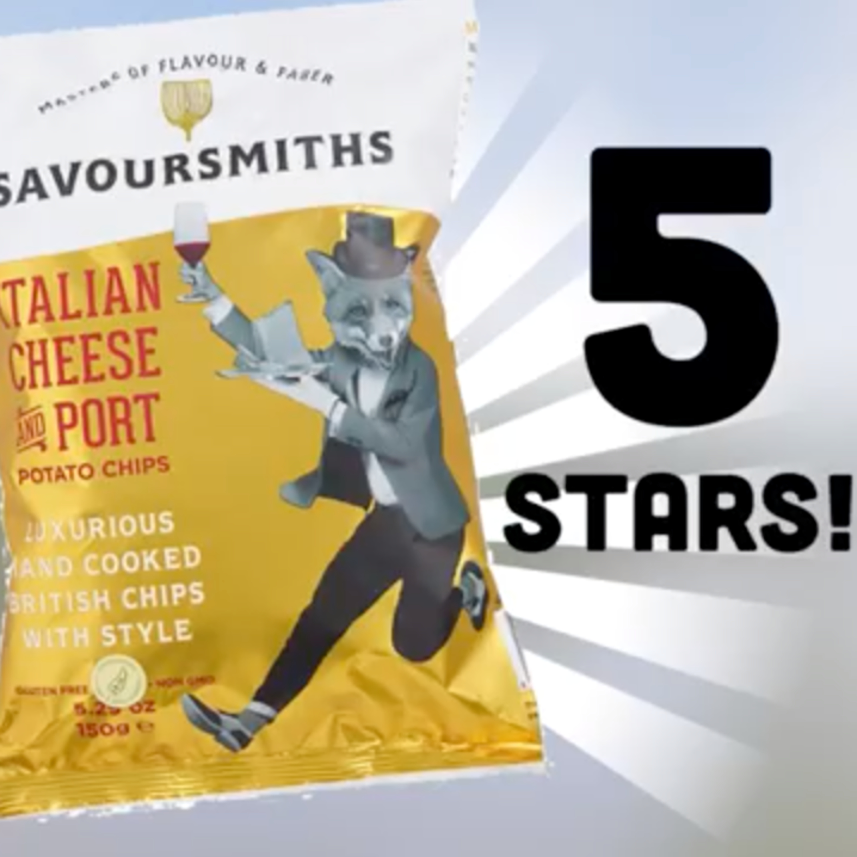 Guest Review! Kevin and Savoursmith's Italian Cheese and Port Wine potato chips