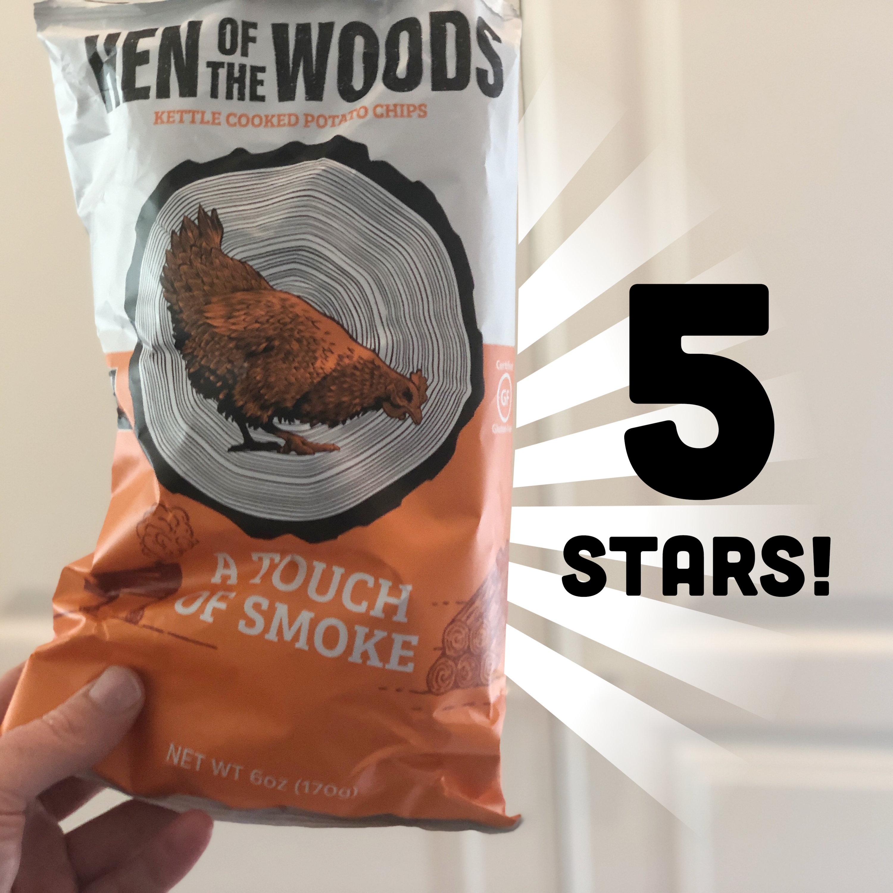Hen of The Woods A Touch of Smoke Potato Chip Review