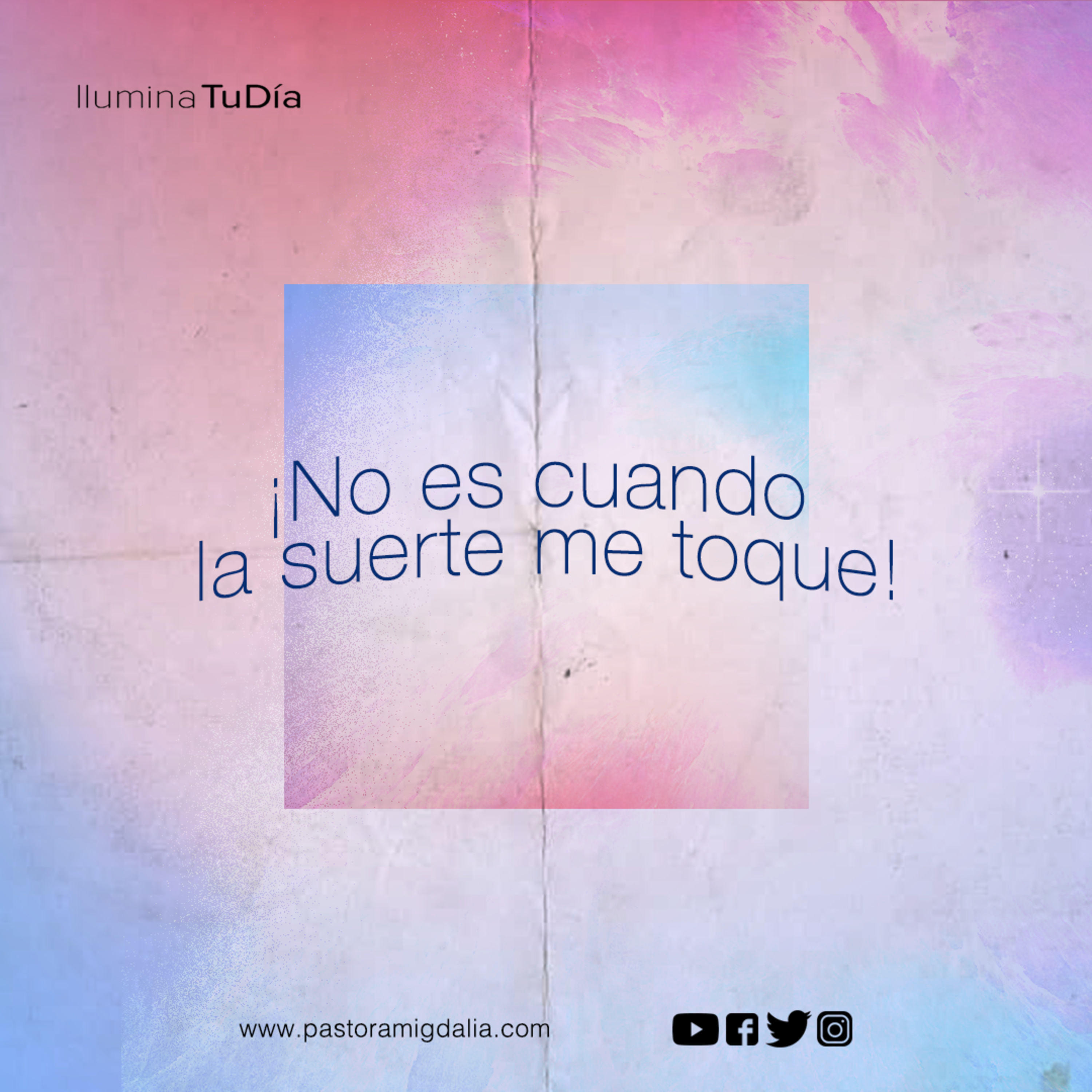 Pastora Migdalia - No Es Cuando La Suerte Me Toque