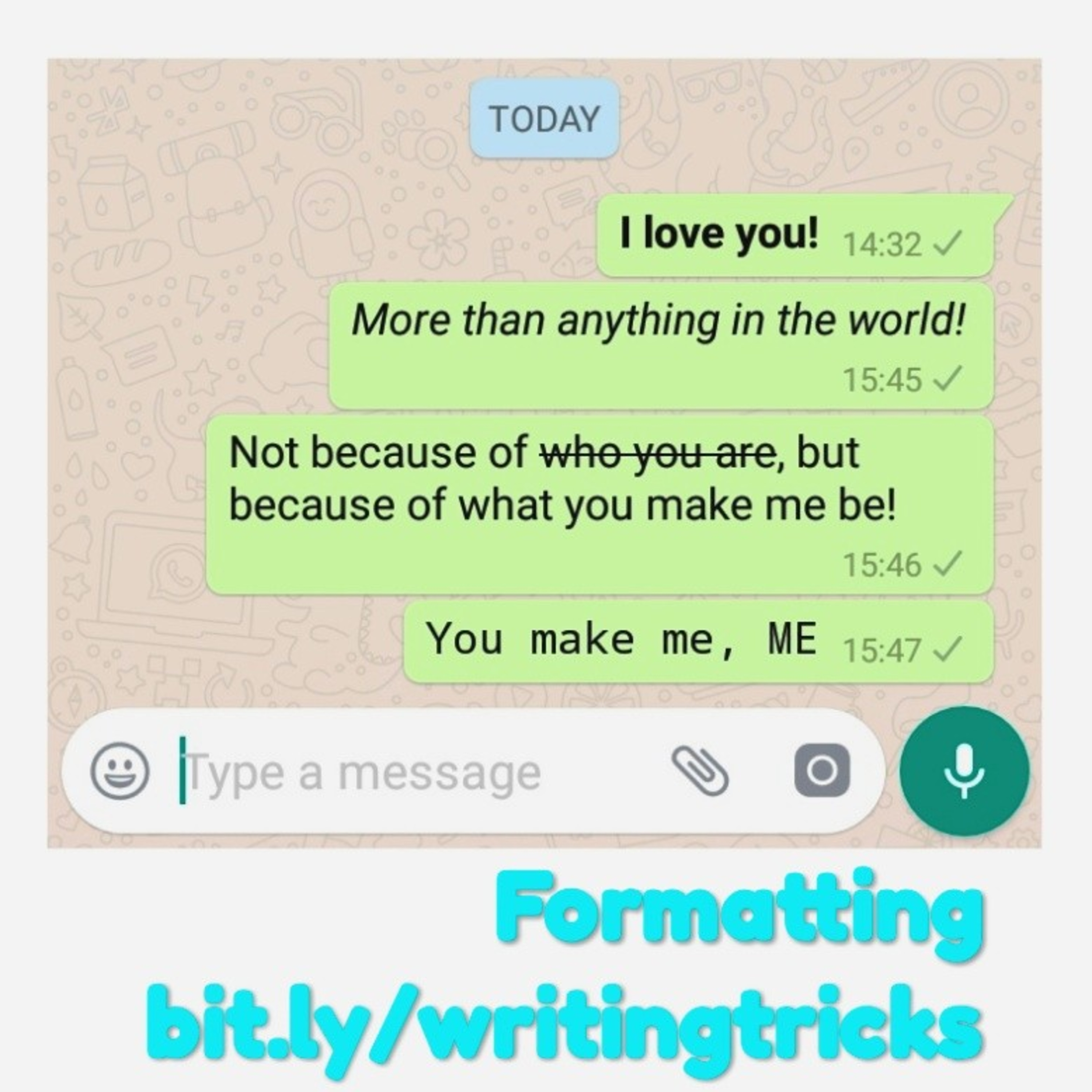 60. Formatting | How to format your messages in WhatsApp