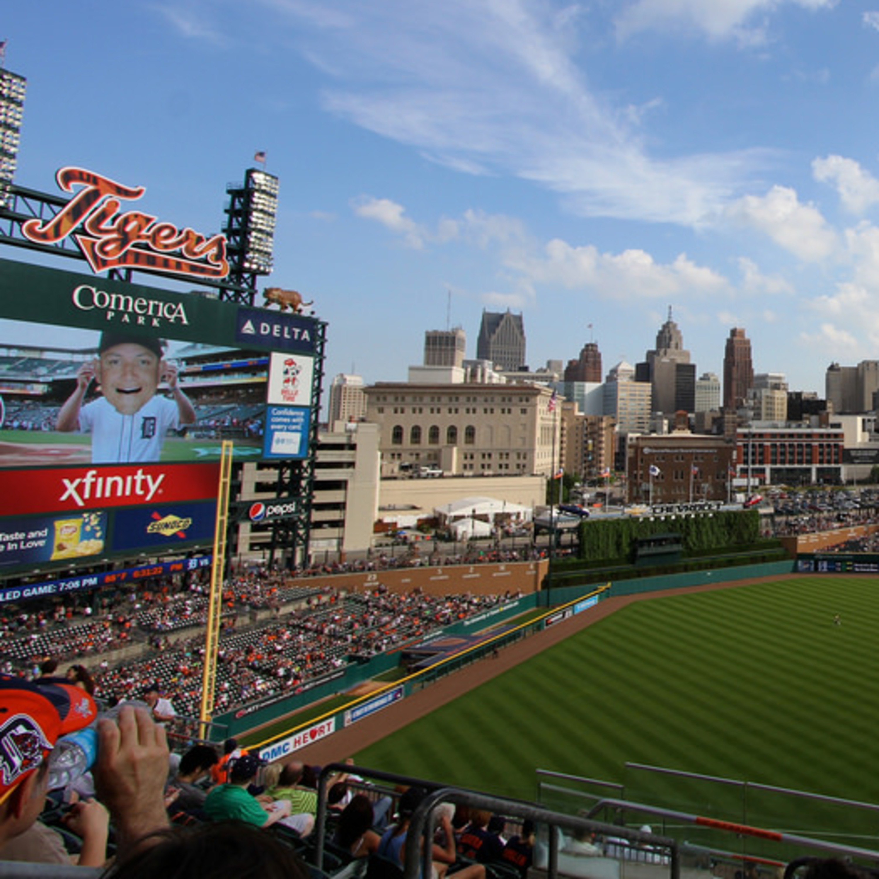 Comerica Park Upgrades