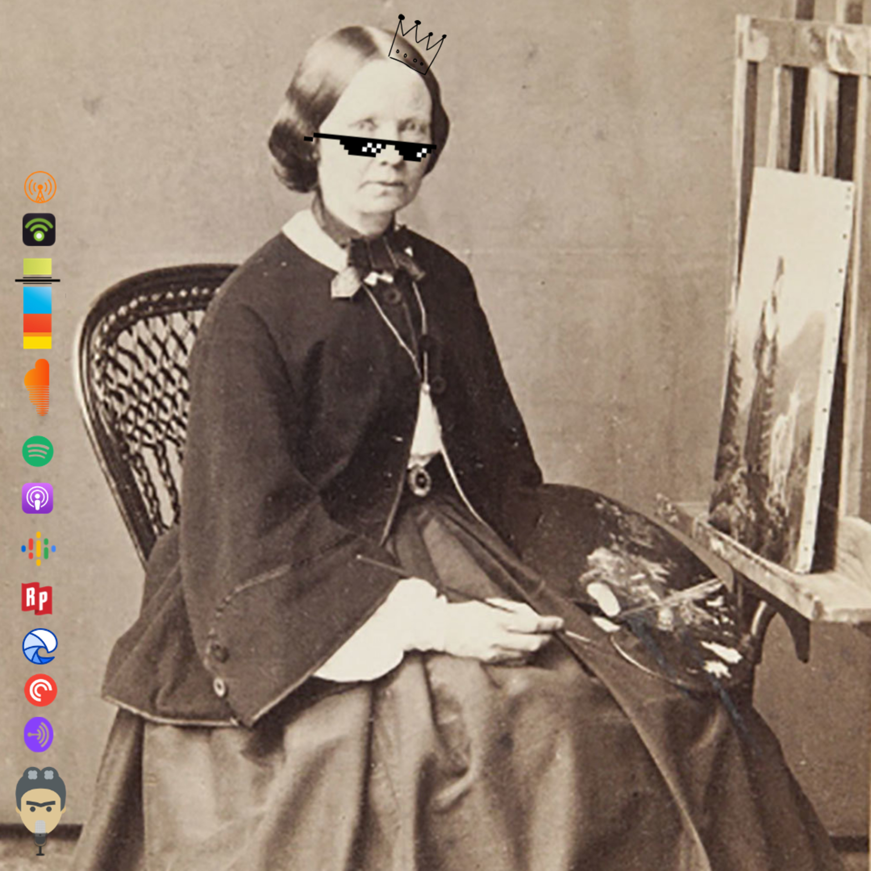 Amalia Lindegren - the first Swedish woman to be awarded a scholarship to study art abroad
