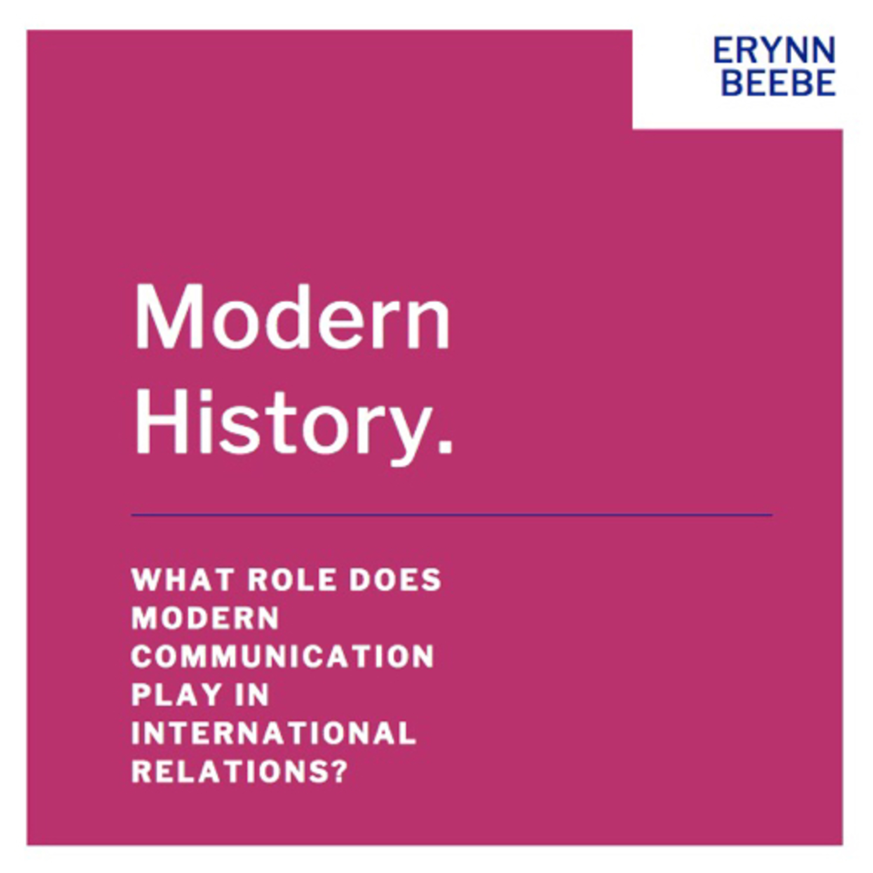 Modern History