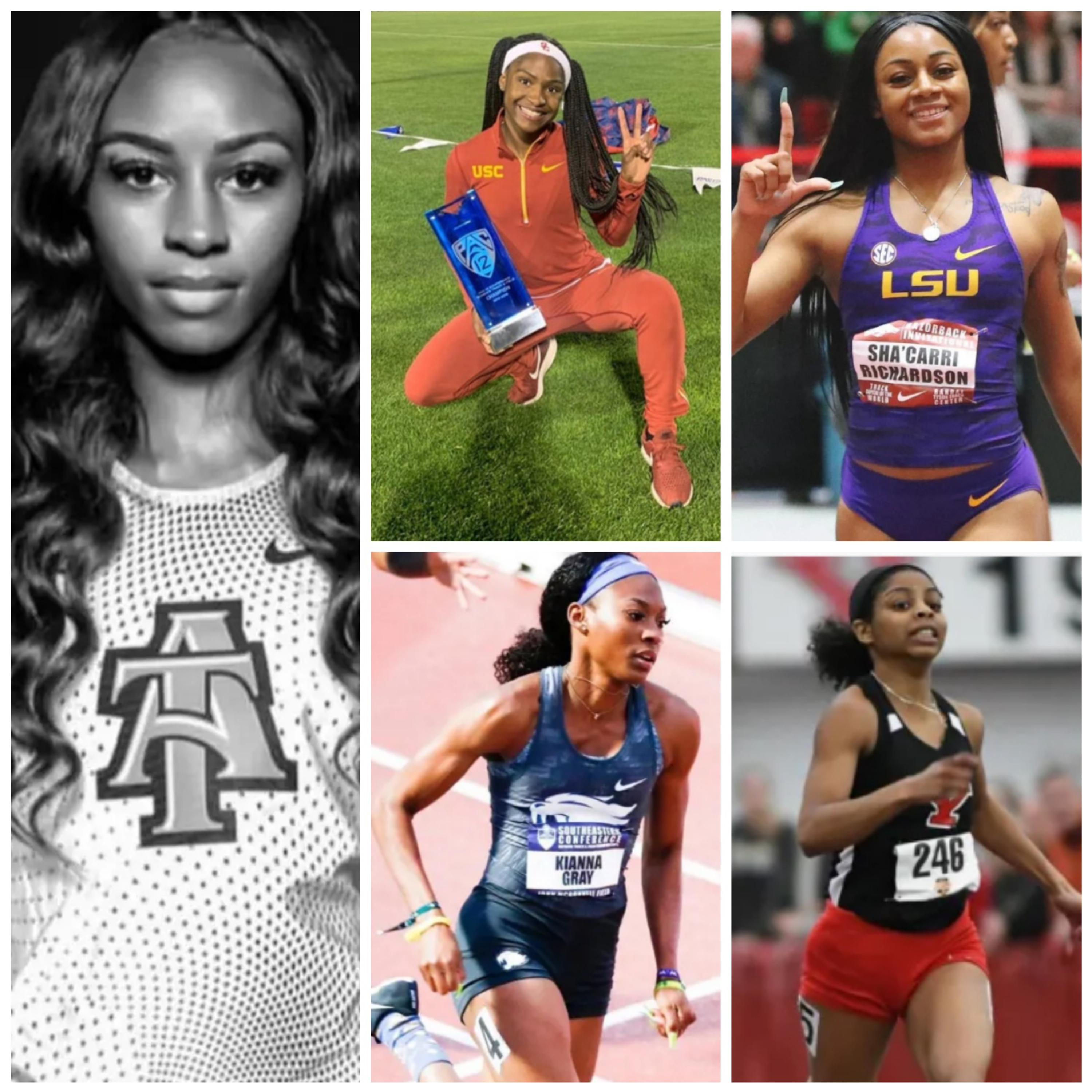 All-Amazing 100-Meter Dash Honors