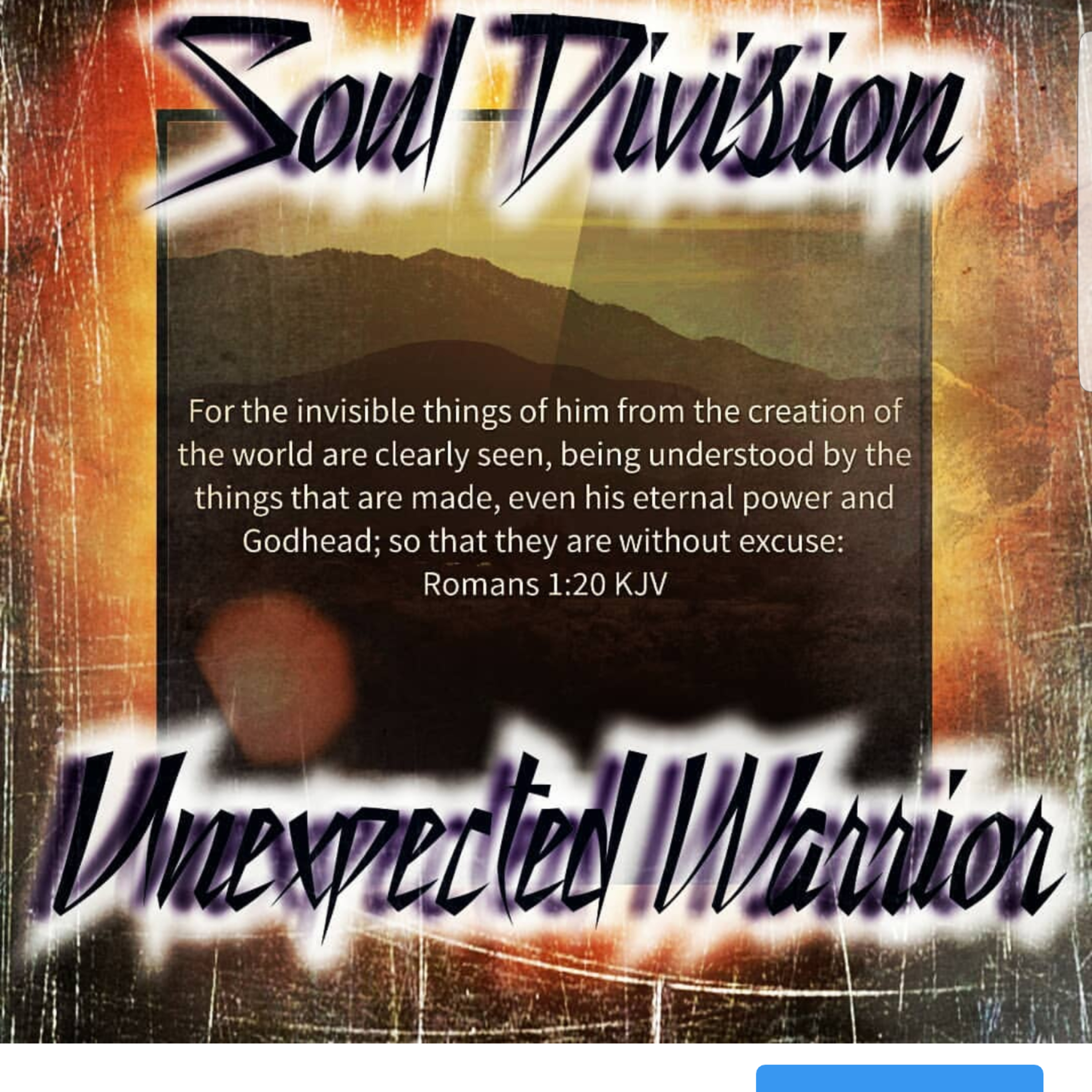 Unexpected Warrior Verse of the Day! May 10th
