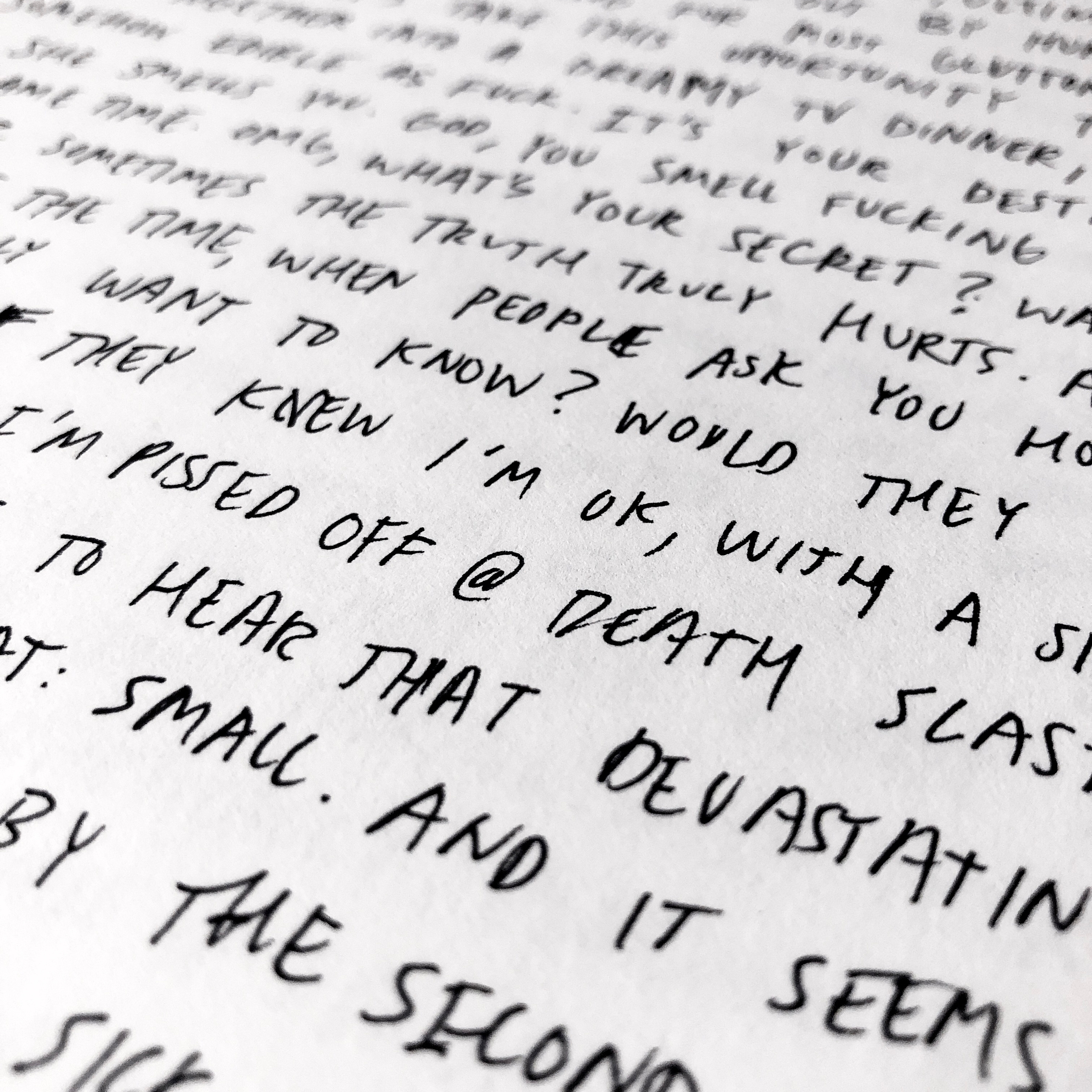 Freewriting for the Grieving wEirDo