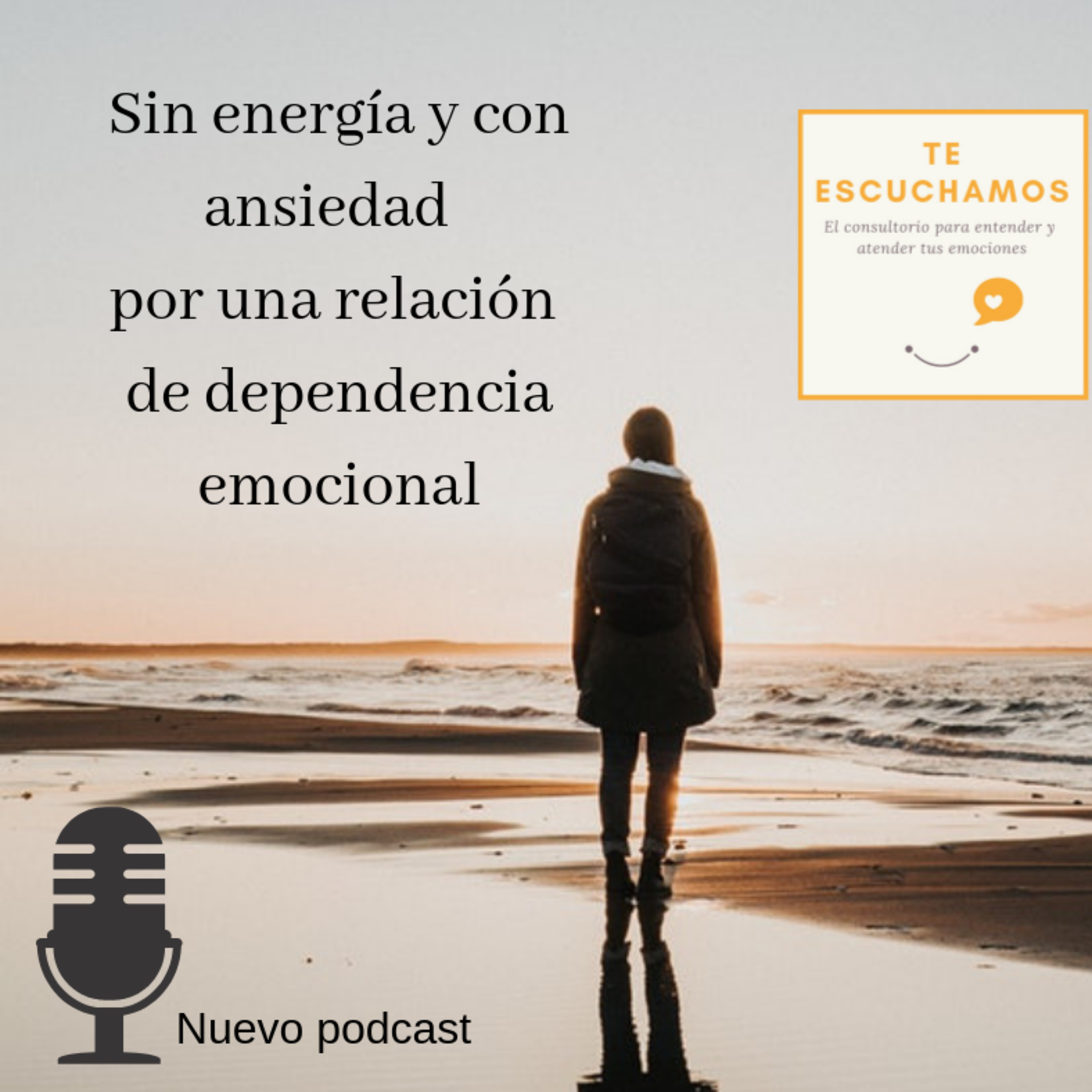 Sin energía por una relación de dependencia emocional.