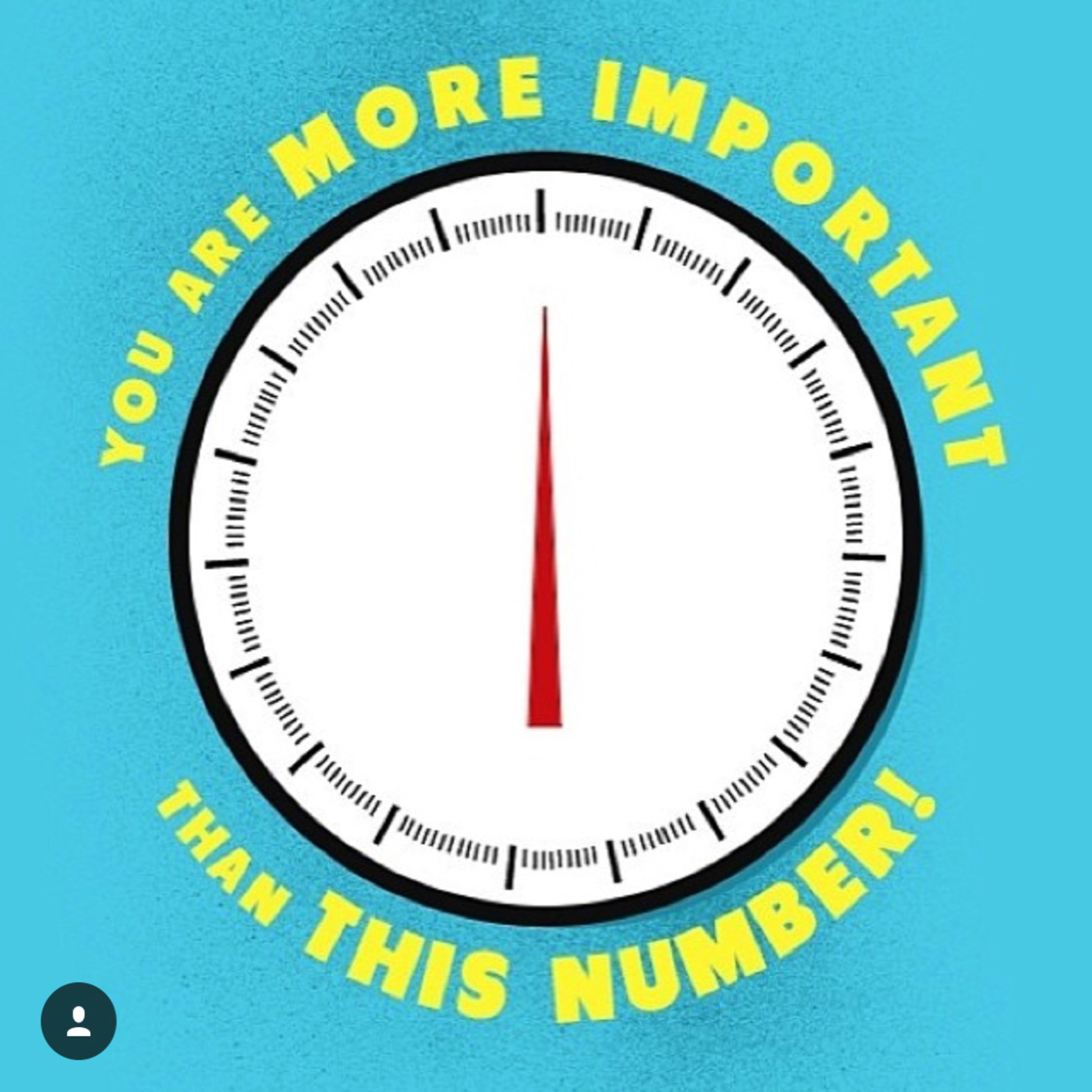 What did the scale say today?