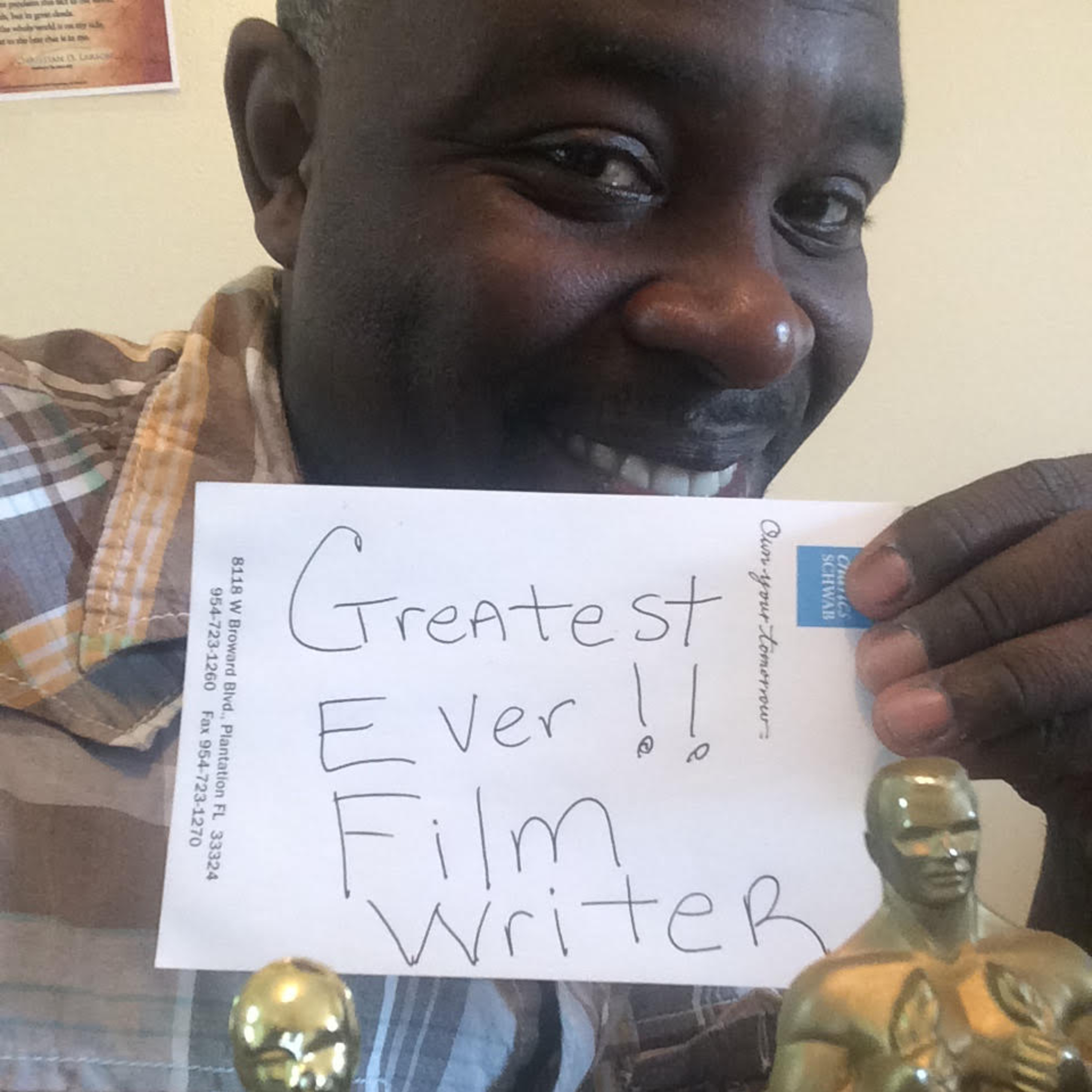I am the greatest film writer let me write your story