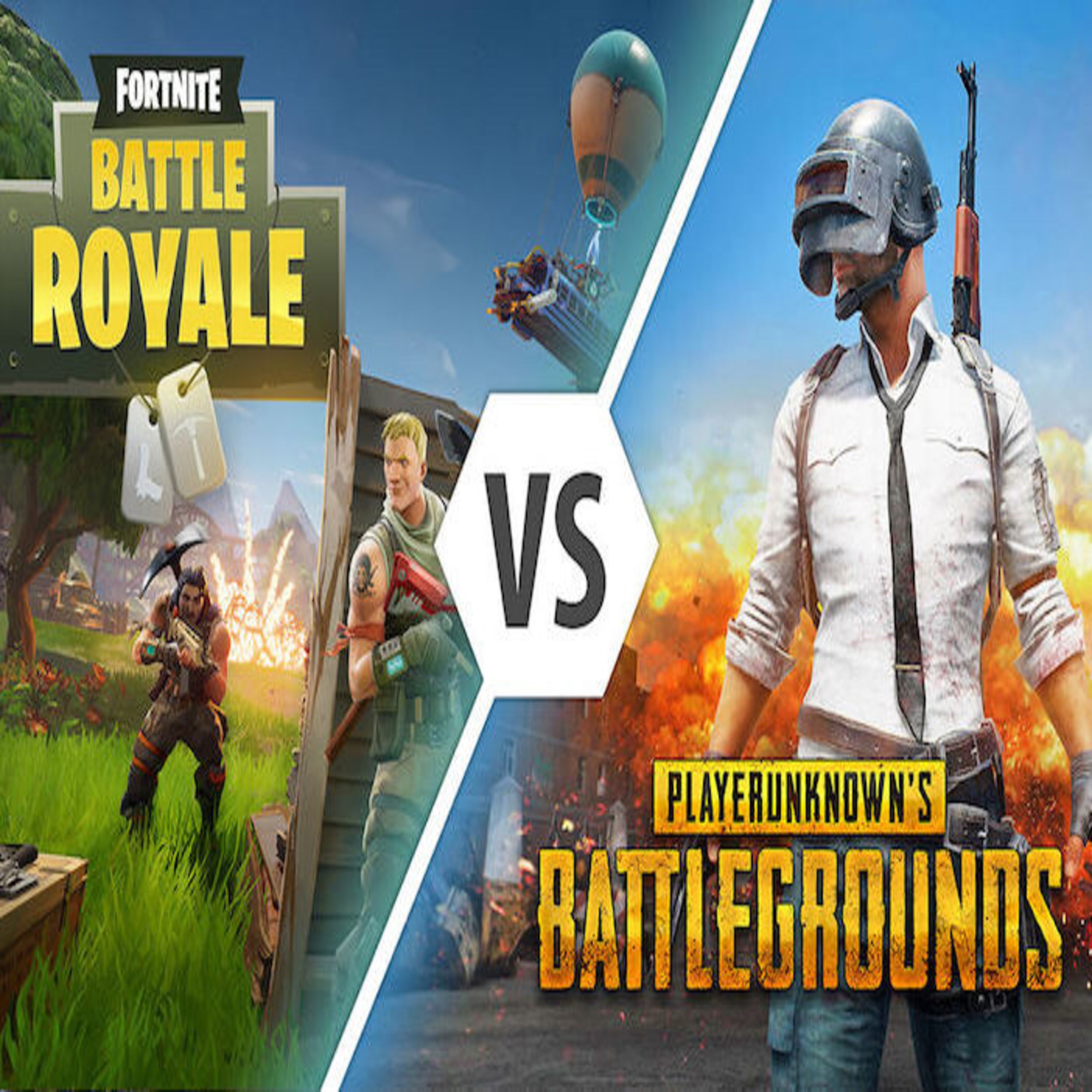 PUBG vs Fortnite