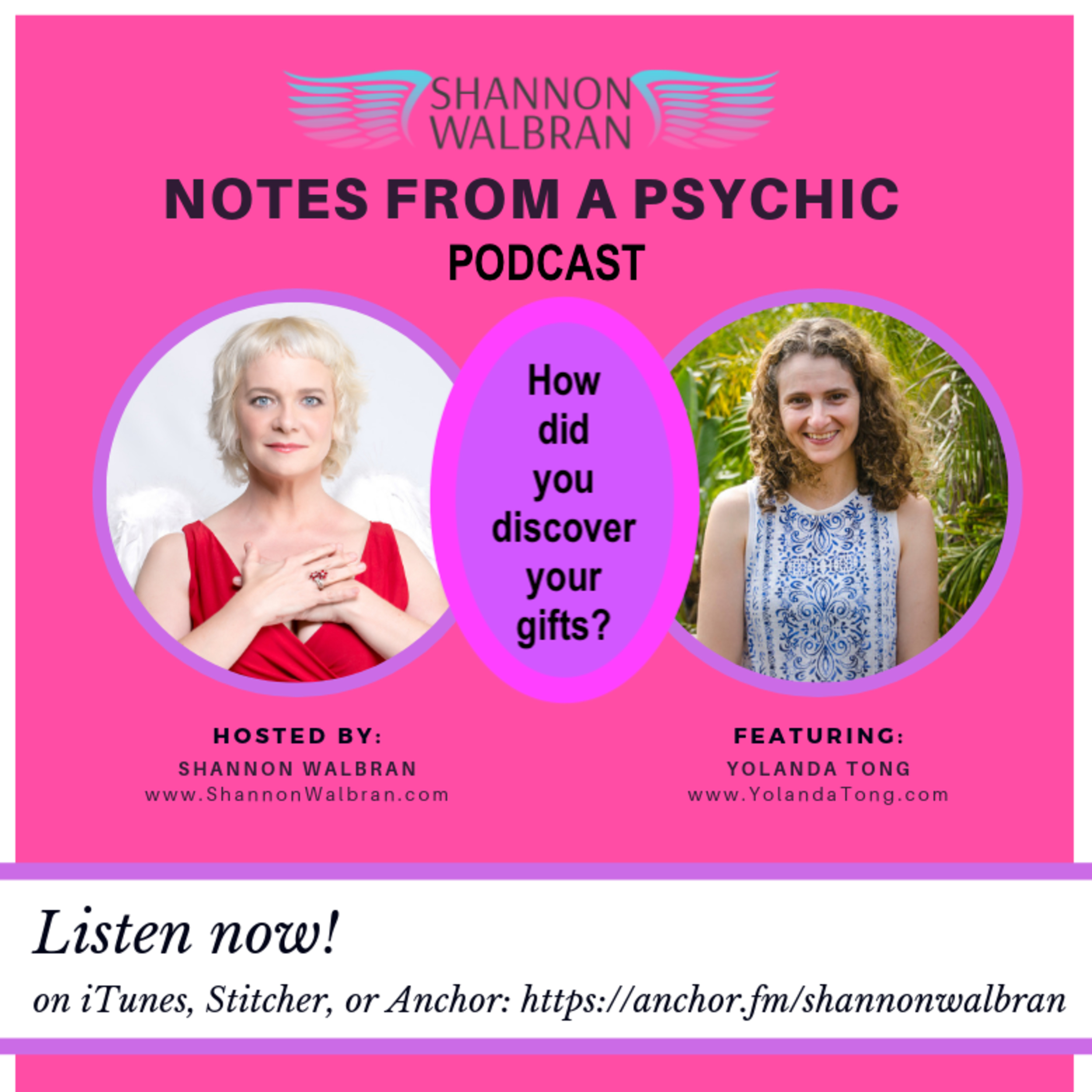 Interview with Psychic Voice Channel Yolanda Tong: how did you discover your gifts?
