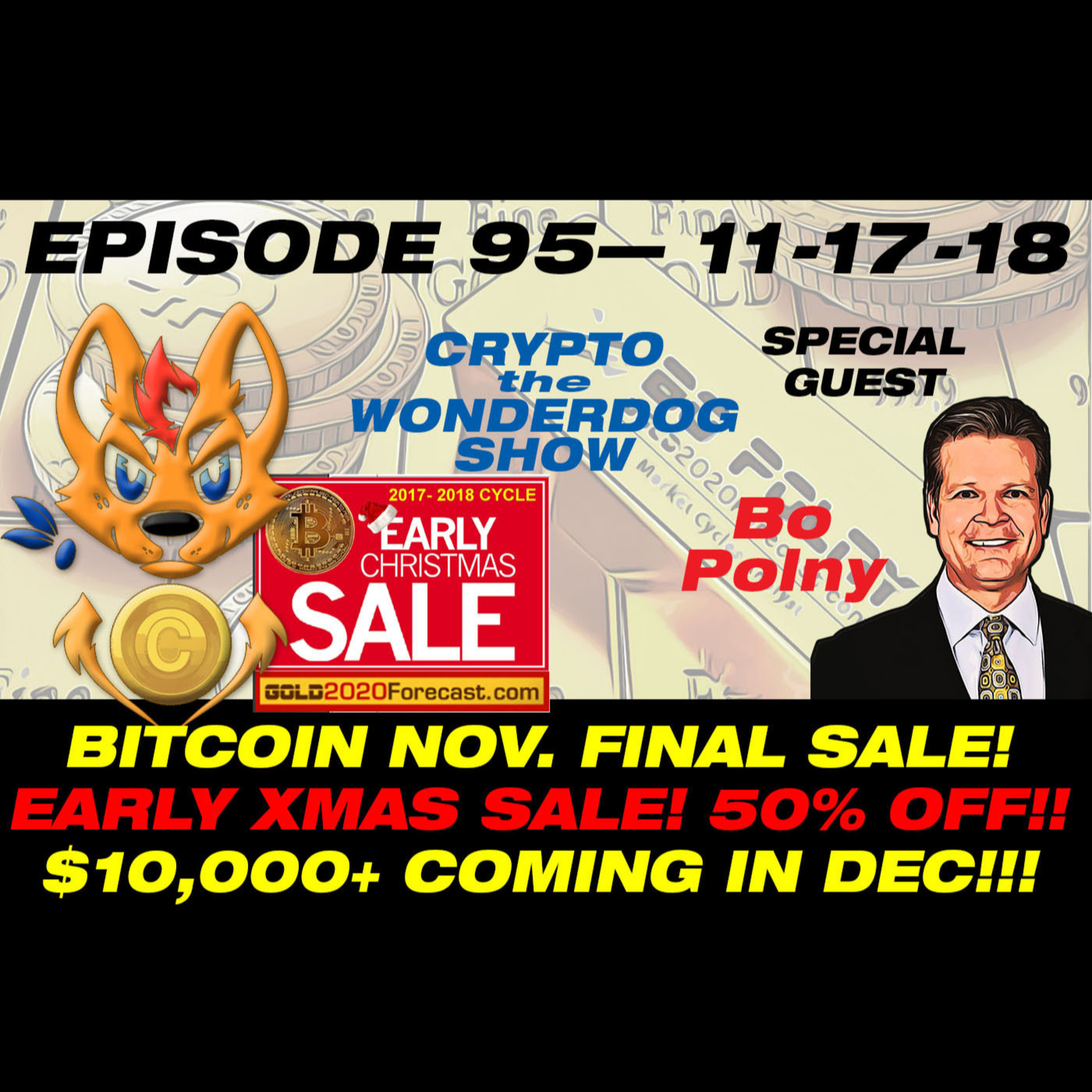 E95 - Early Christmas Sale on BITCOIN and CRYPTOCURRENCIES! 50% OFF! AND - Is there a $10,000 BTC co