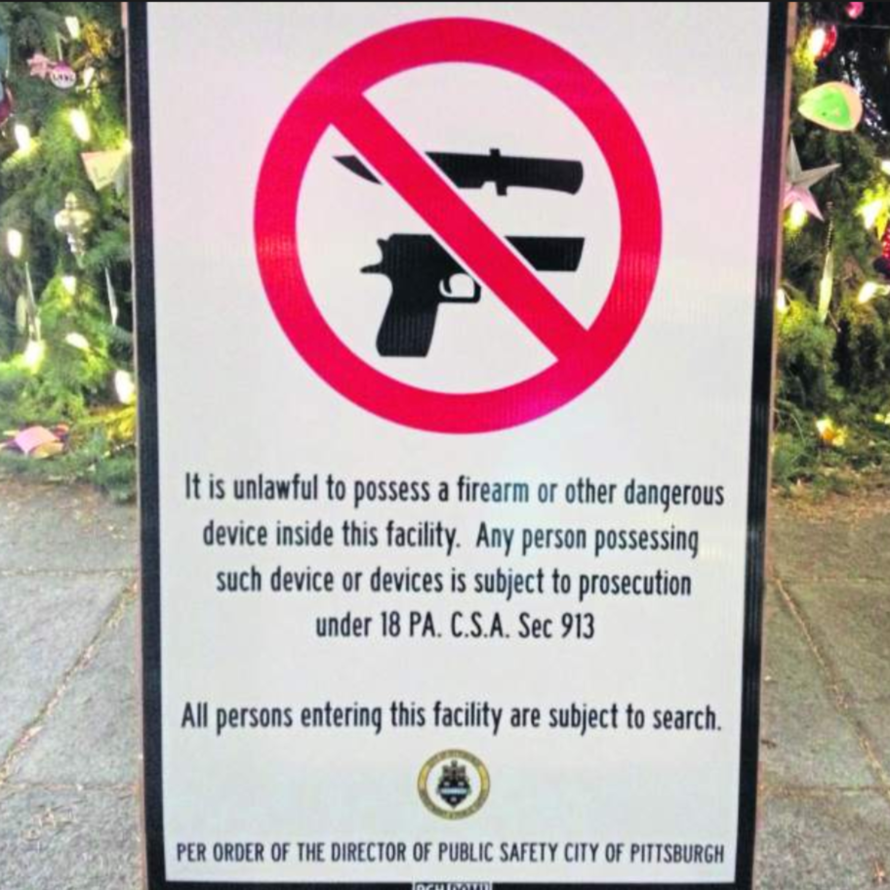 Pittsburg Breaks The Law to Enact Gun Control