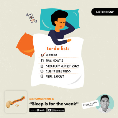 #3: Sleep is for the Weak (Productivity vs Sleep)