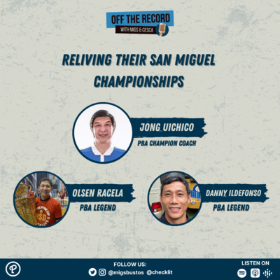 S03E12 (Part 1): Jong Uichico, Olsen Racela, Danny Ildefonso