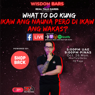 WHAT TO DO KUNG IKAW ANG NAUNA PERO DI IKAW ANG WAKAS?