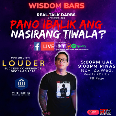 PANO IBALIK ANG NASIRANG TIWALA?