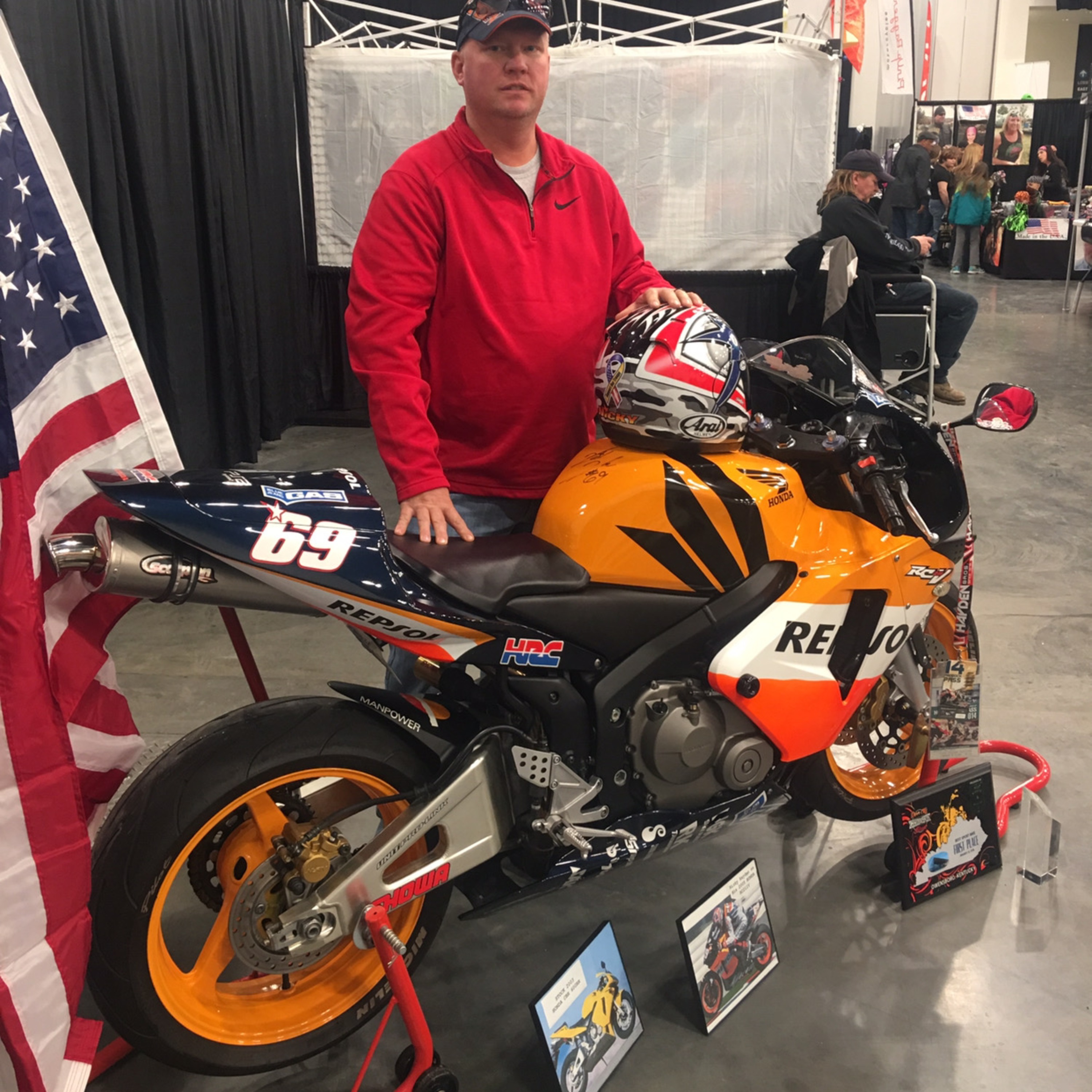 Nicky Hayden Tribute Bike