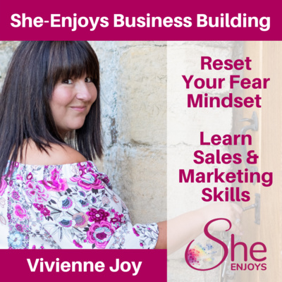 She-Enjoys BUSINESS BUILDING with Vivienne Joy ↘️ FOLLOW to ENJOY MORE INCOME & IMPACT