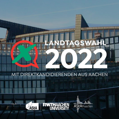 Wahlpodcast - Direktkandidierende im Gespräch mit dem AStA der RWTH und der FH Aachen